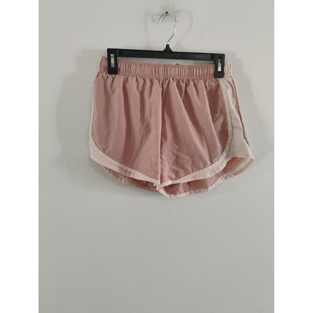 Nike Dri-FIT Tempo Running Shorts Womens Medium Pink Athletic Gym Workout